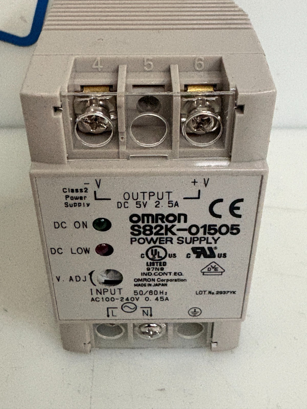 OMRON POWER SUPPLY S82K-015051