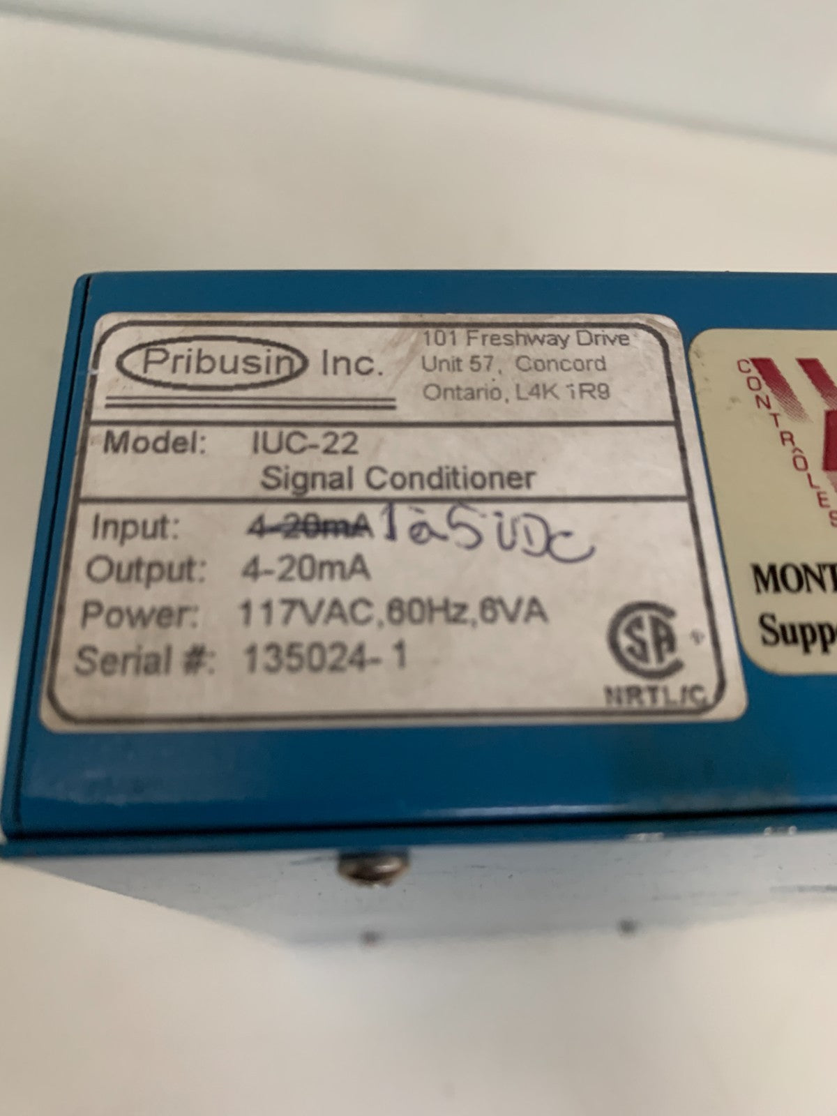PROBUSION SIGNAL CONDITIONER ISOLATOR MODULE IUC-22