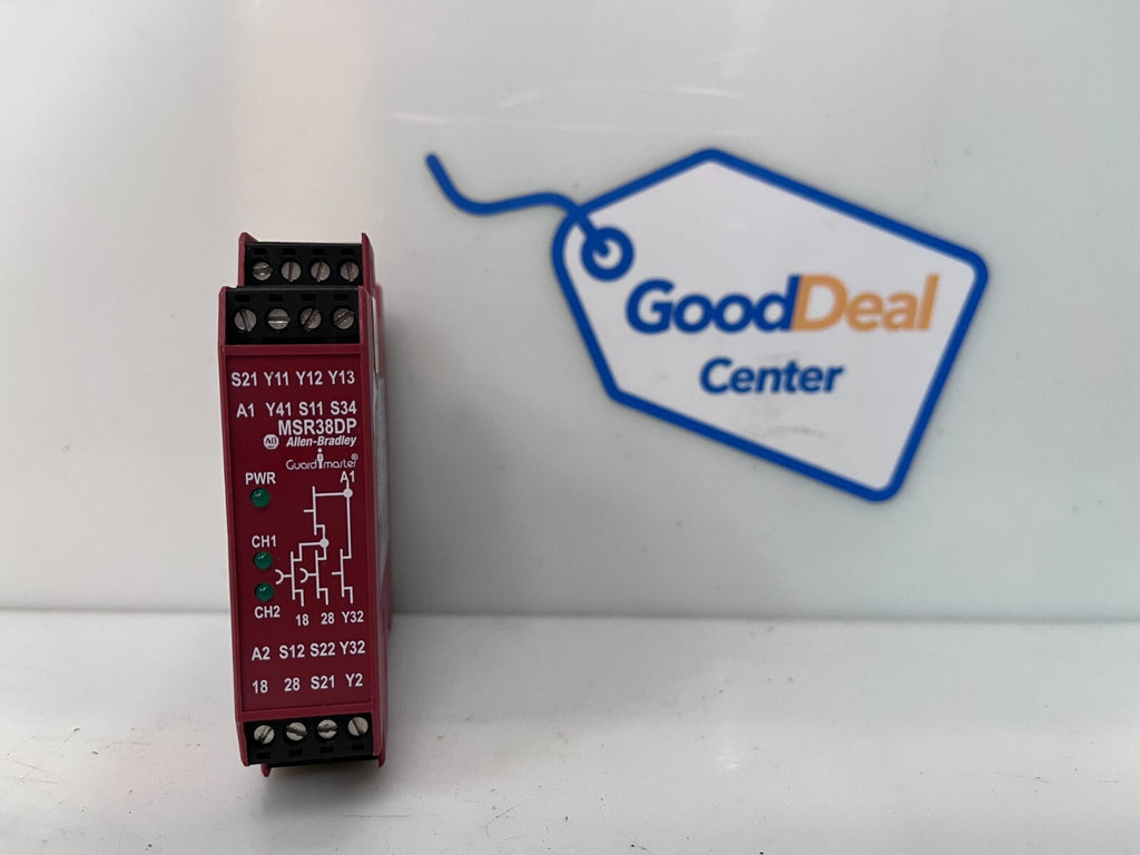 Allen-Bradley Safety Relay 440R-M23204 MSR38DP Series A 24VDC 3W1