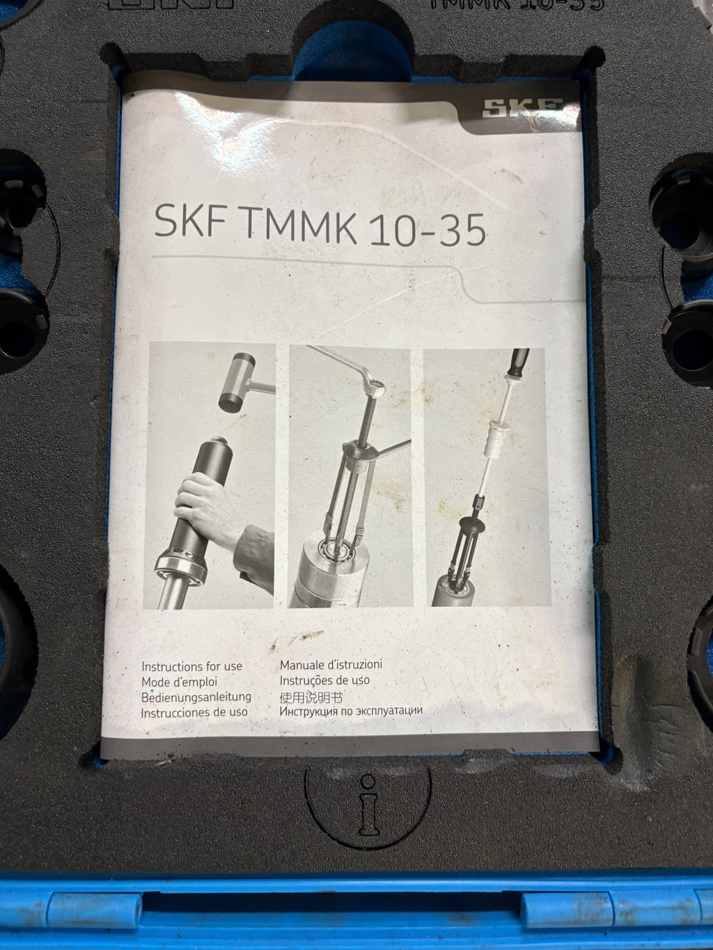 SKF TMMK 10-35 BEARING INSTALLATION COMBO TOOL KIT1