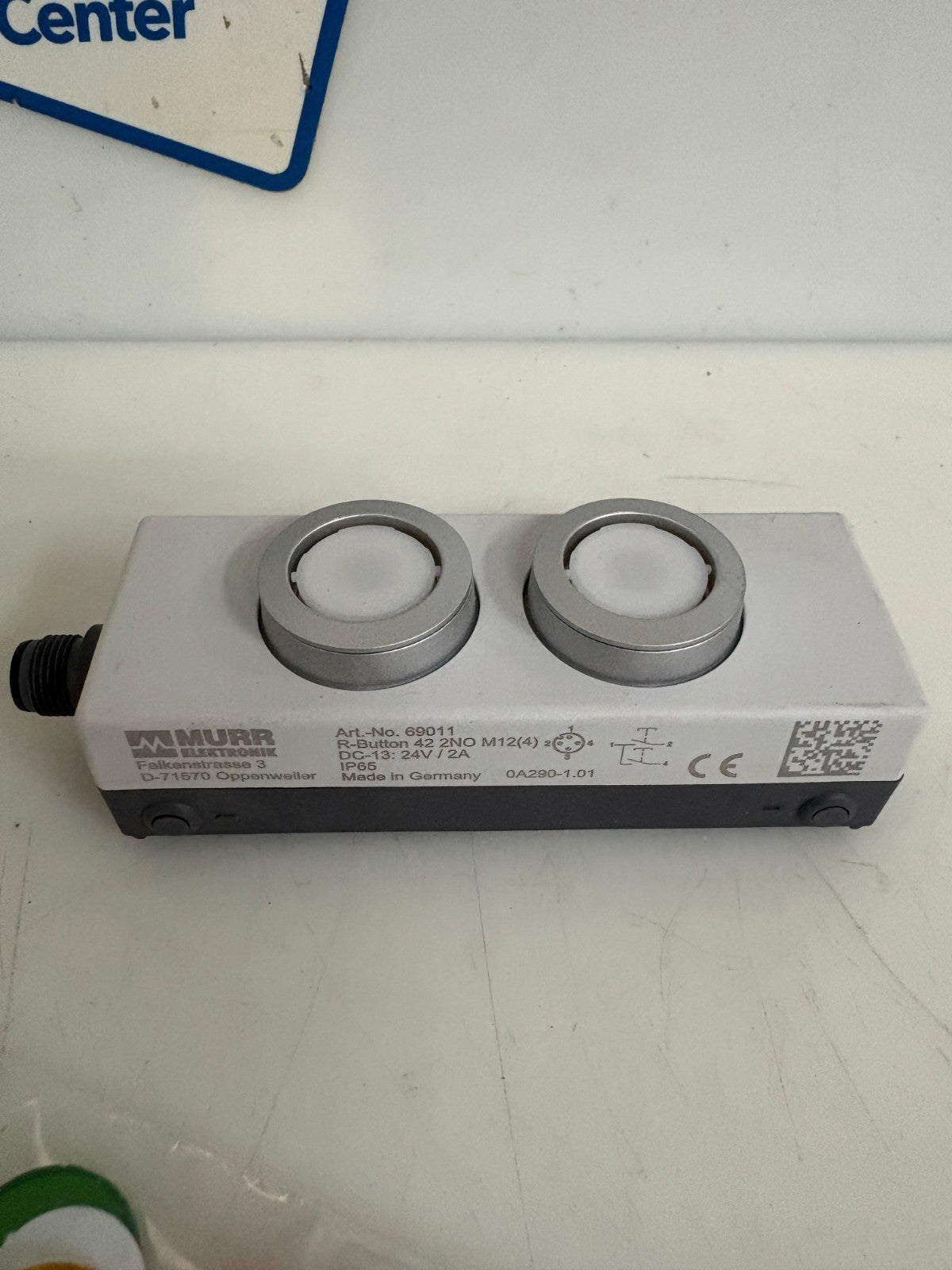 MURR ELEKTRONIK RESET SWITCH #69011 1