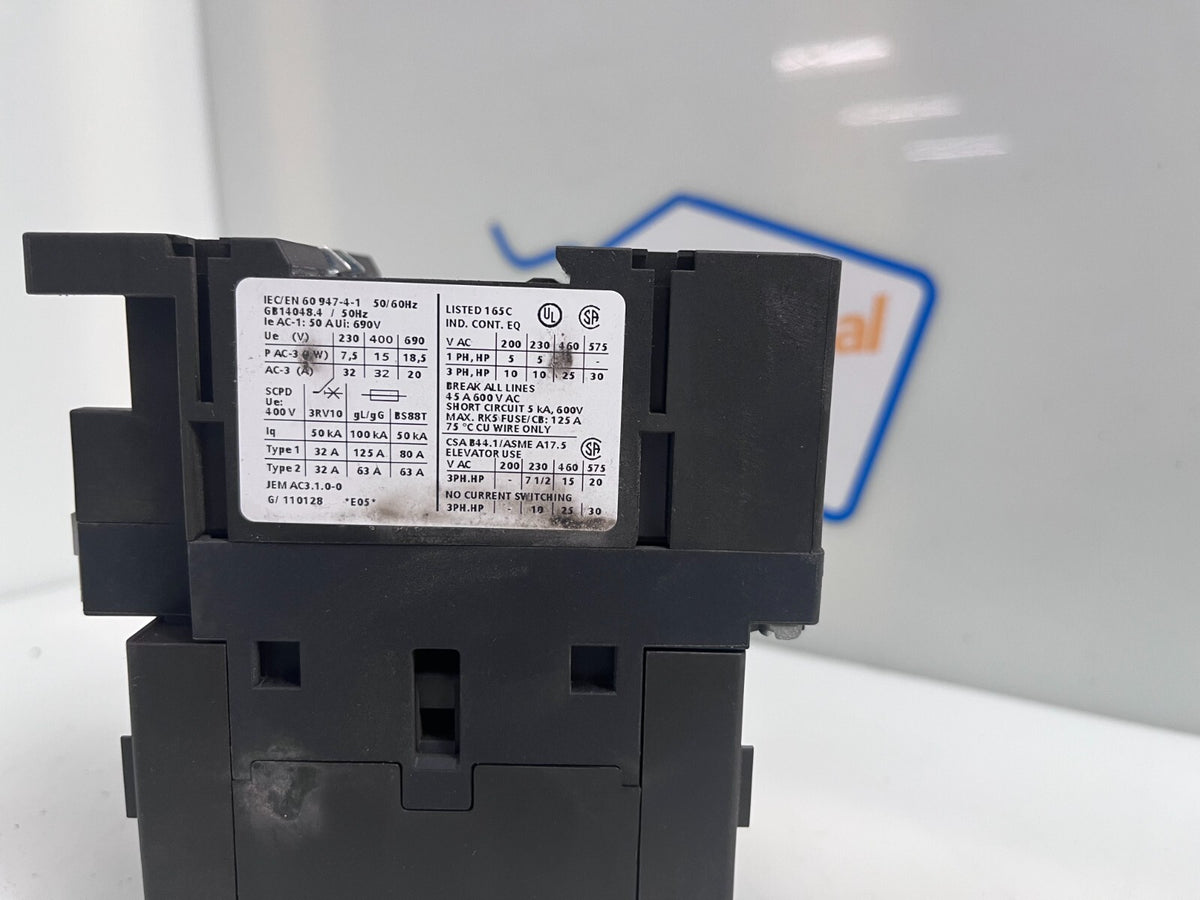 Siemens 3RT1034-1AK60 Contactor2