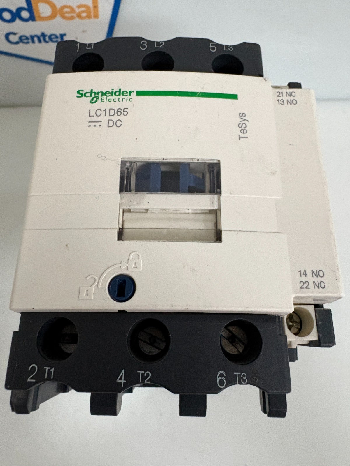 SCHNEIDER TELEMECANIQUE CONTACTOR W/COIL LCD1D65