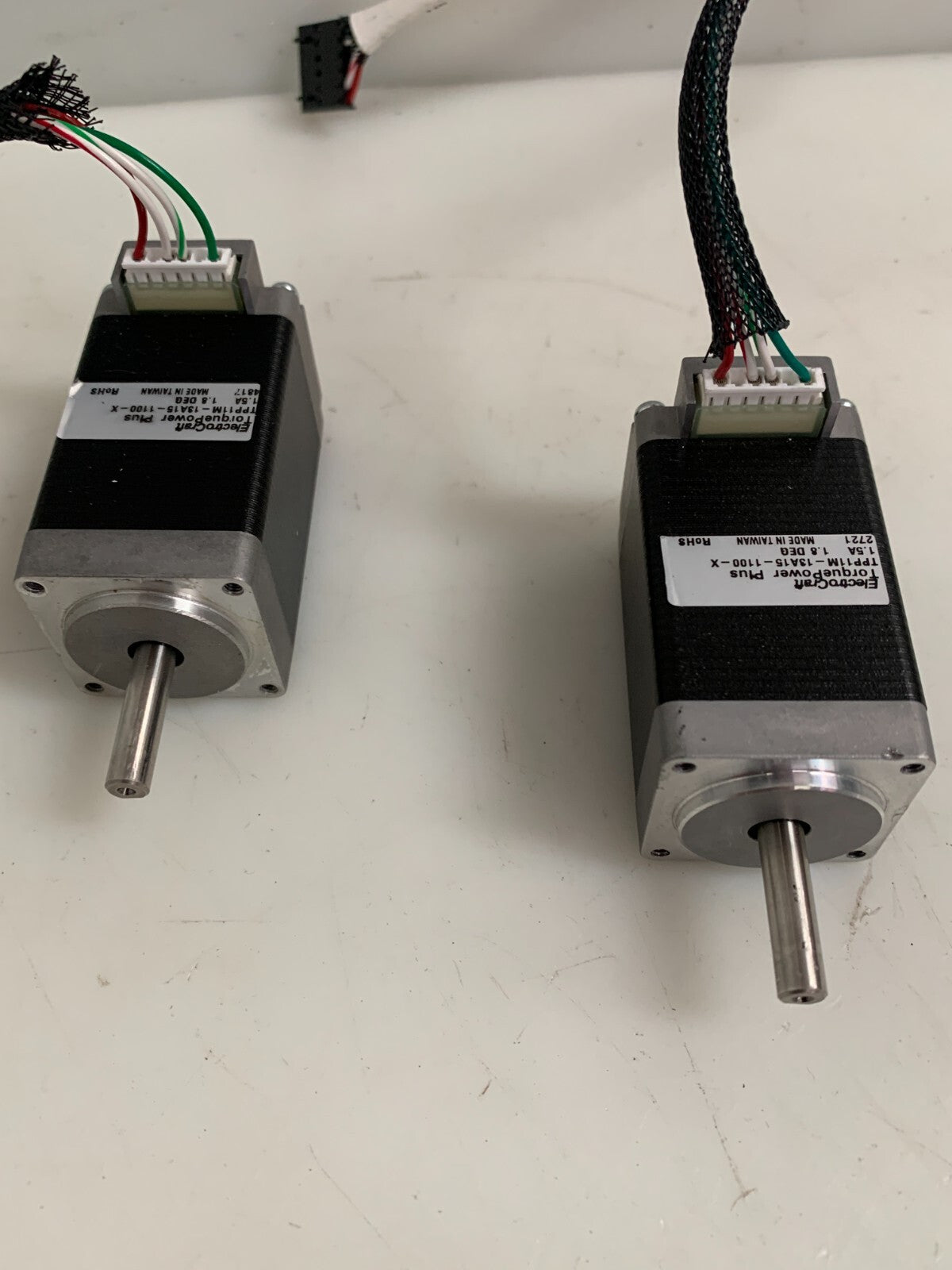 LOT OF 2 ELECTRO CRAFT STEPPER MOTOR TPP11M-13A15-1100-X