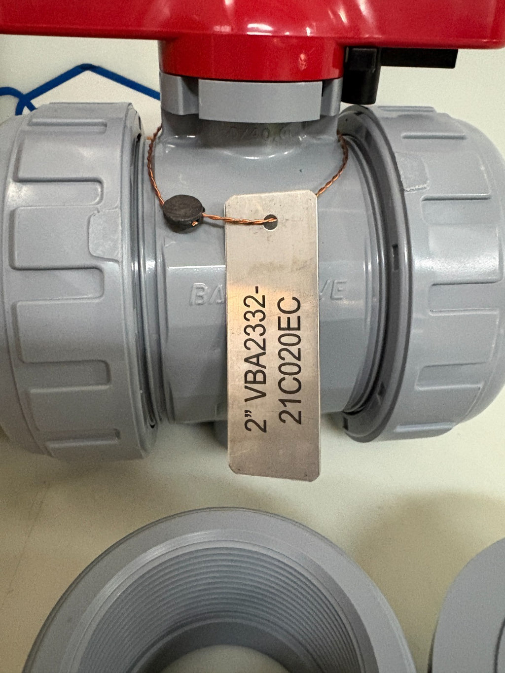 ASAHI AV 2" TRUE UNION PVC BALL VALVE 21C020EC2