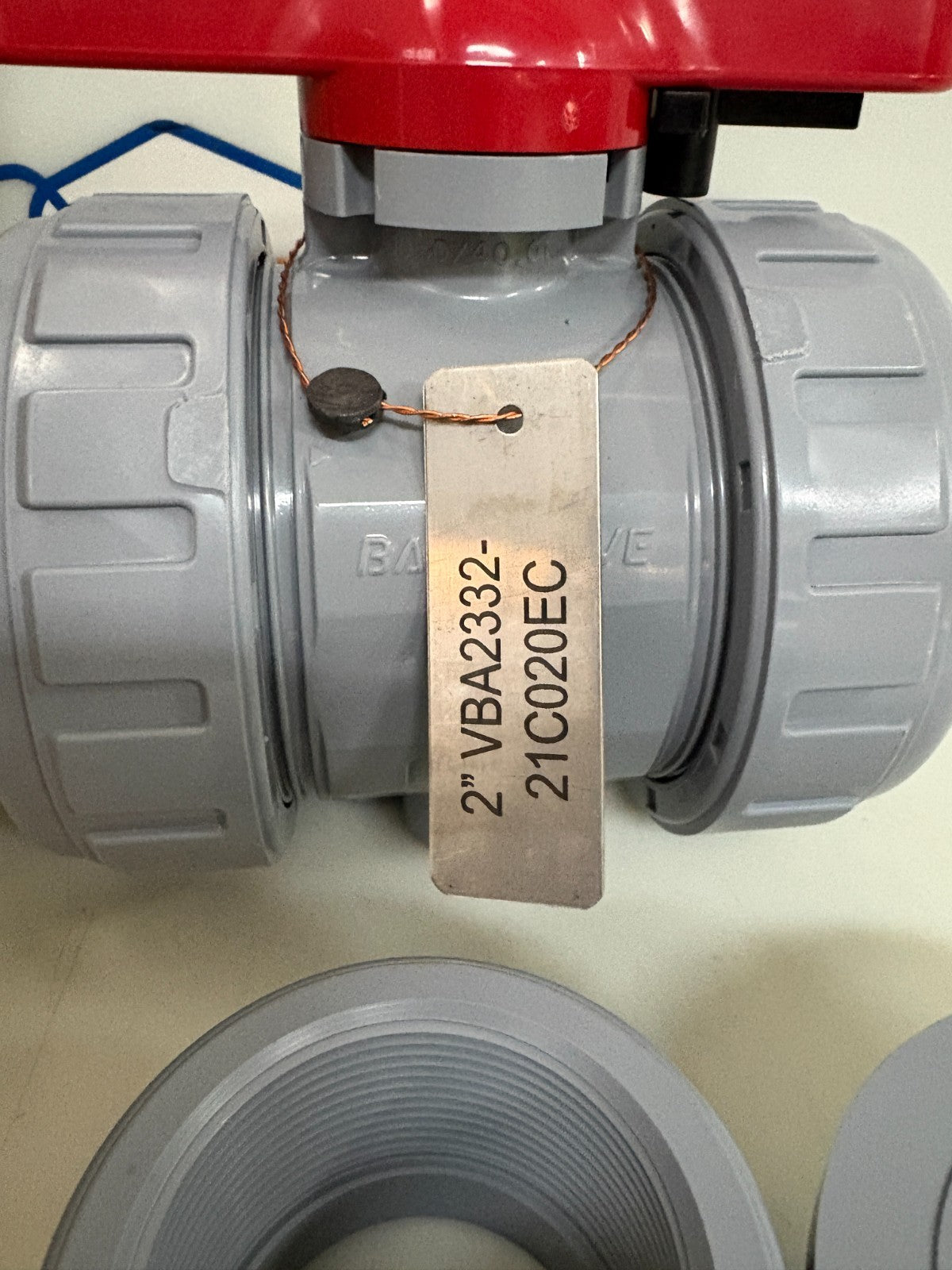 ASAHI AV 2" TRUE UNION PVC BALL VALVE 21C020EC2