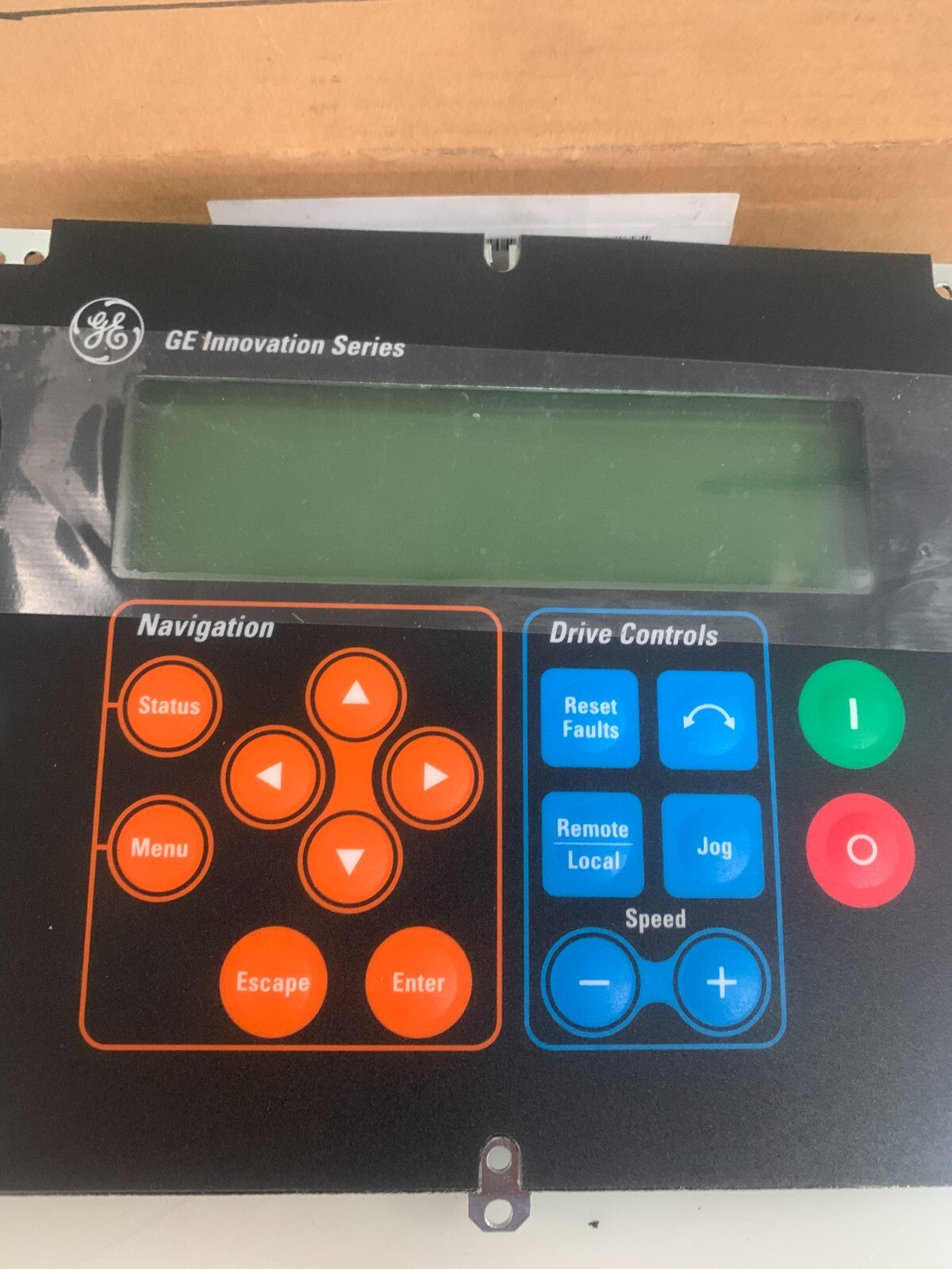 GE INTELLIGENT PLATFORMS OPERATOR INTERFACE IC752 SPL011-BA