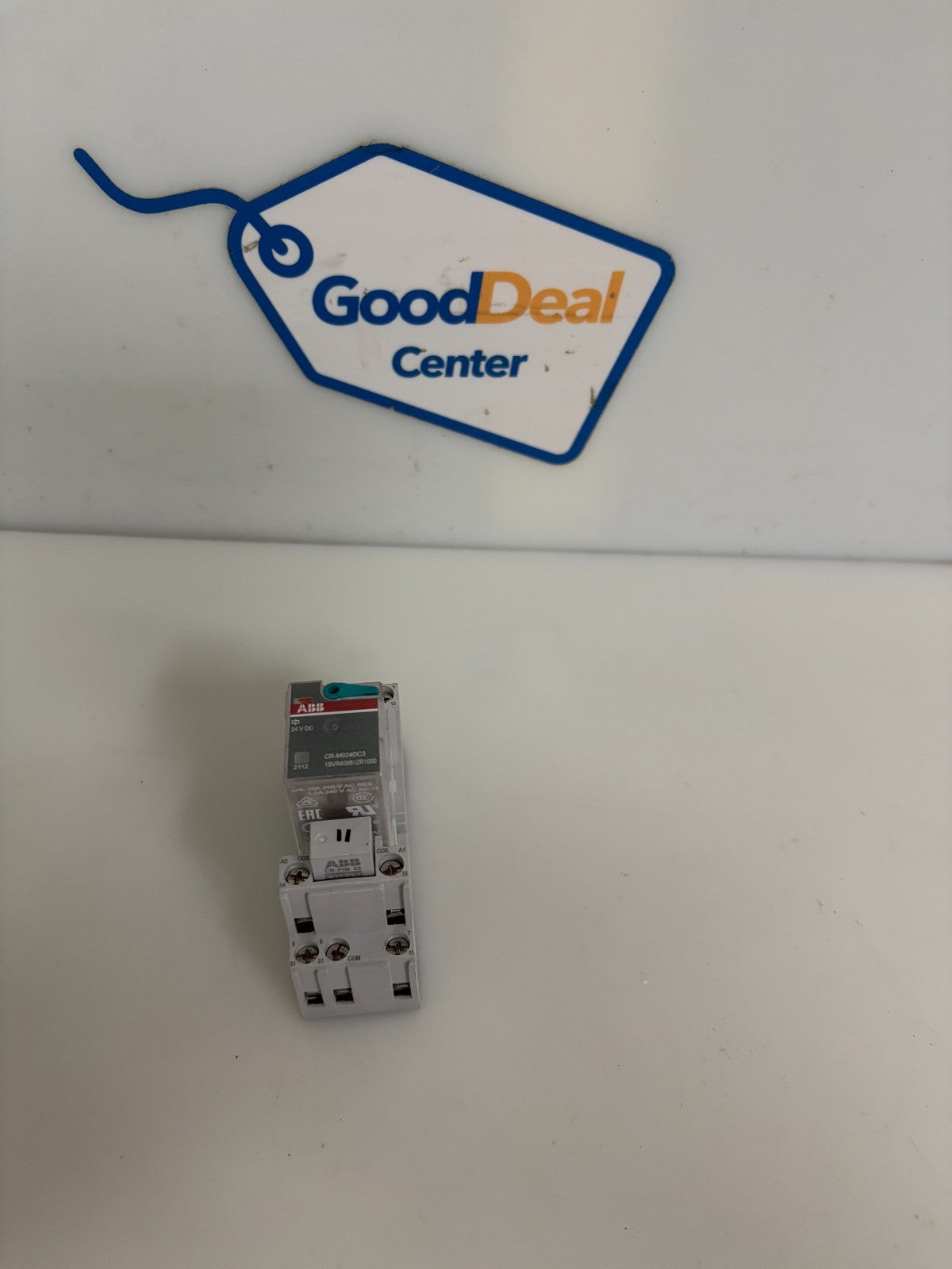 ABB RELAY MODULE CR-M024DC3 W/ABB #CR-M3SS AND CR-M/P 22 PROTECTIVE MODULE0
