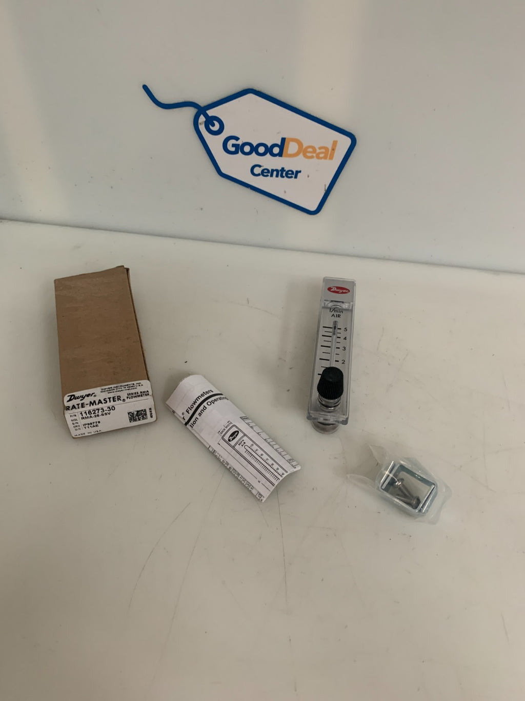 DWYER RATE-MASTER FLOWMETER RMA-26-SSV