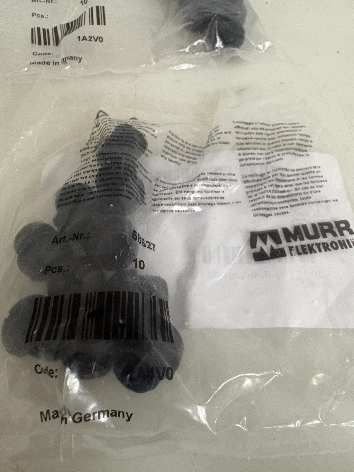 LOT OF 54 MURR ELEKTRONIK M12 BLIND PLUG 586271