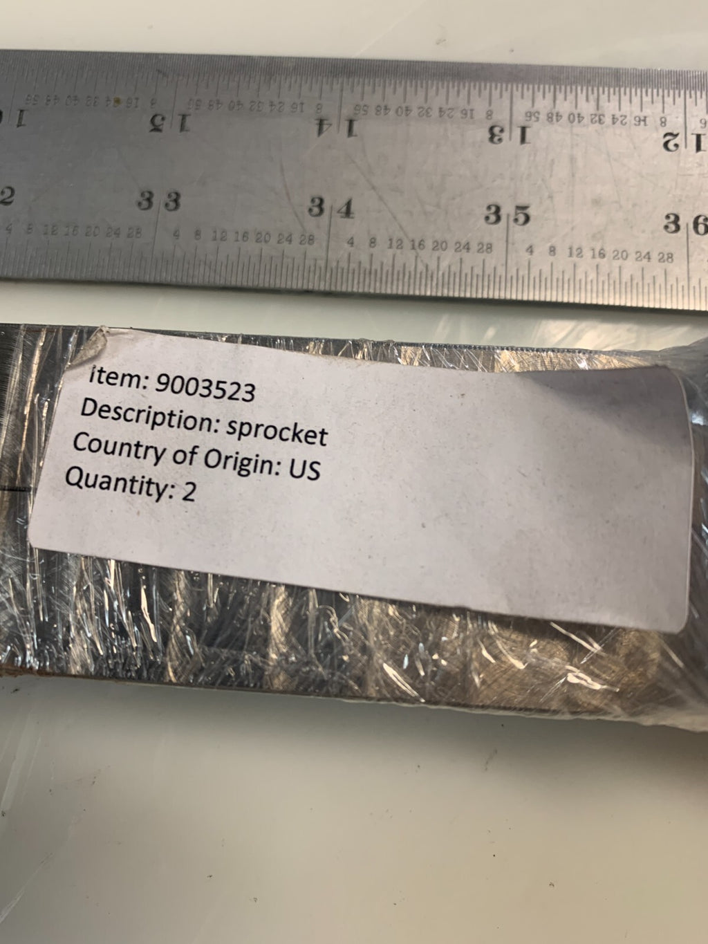 DOUGLAS MACHINES SPROCKET BAR SOLD BY PAIR #900 3523