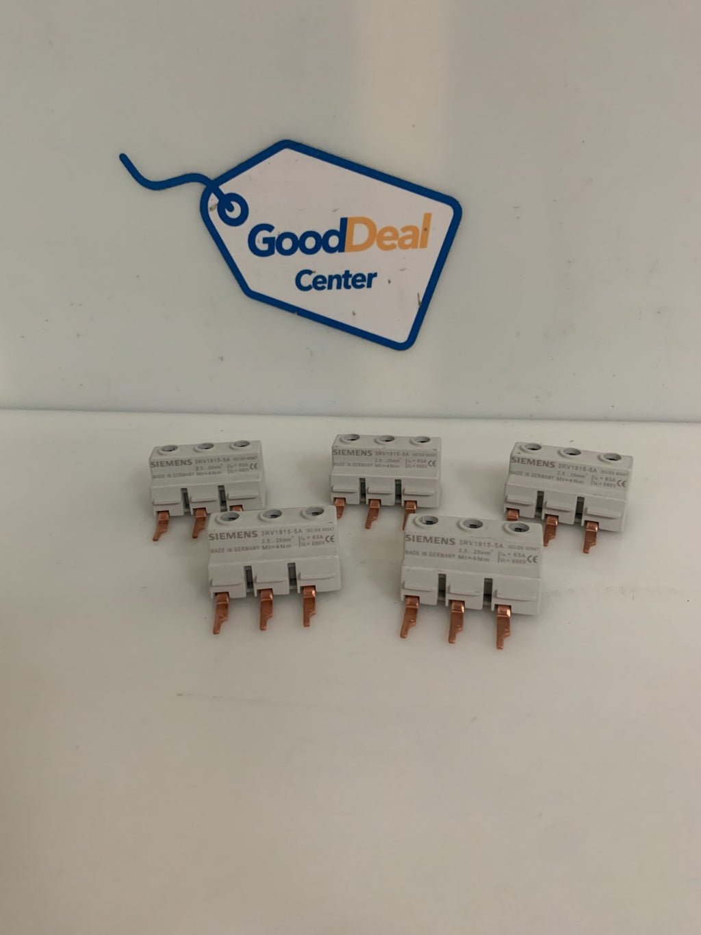 LOT OF 5 SIEMENS BUSBAR 3RV1915-5A0