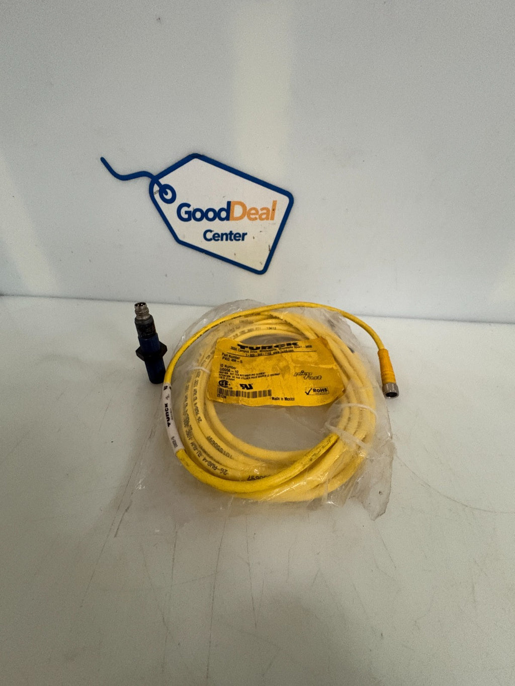 HYDE PARK ULTRASONIC SENSOR SM350A-228-00 W/TURCK PKG4M-50