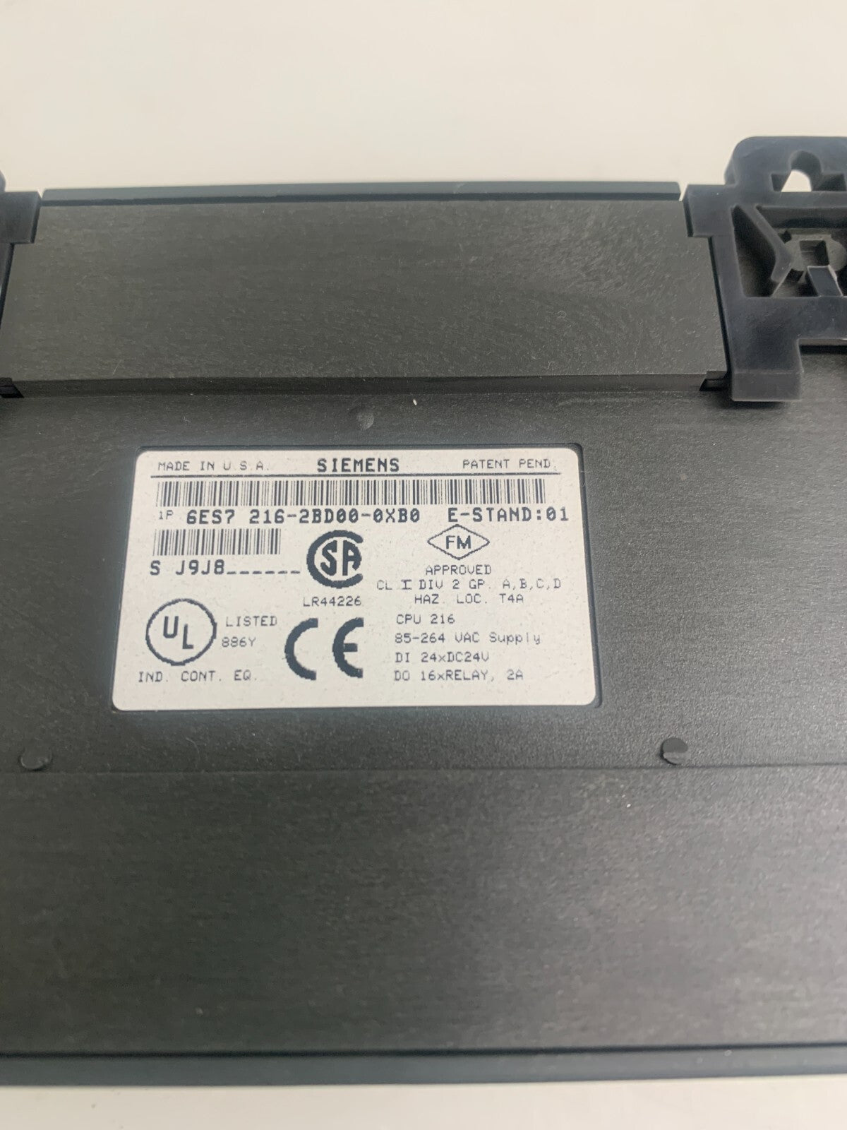 Siemens Simatic 216-2 6ES7 216-2BD00-0XB0 CPU Module