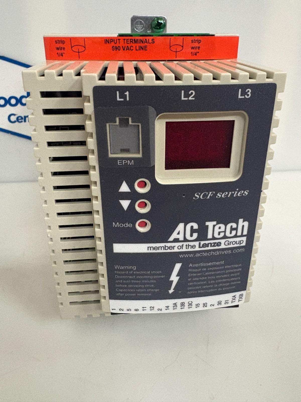 LENZE AC TECH 5 HP VARIABLE SPEED CONTROL DRIVE SF550 13426954