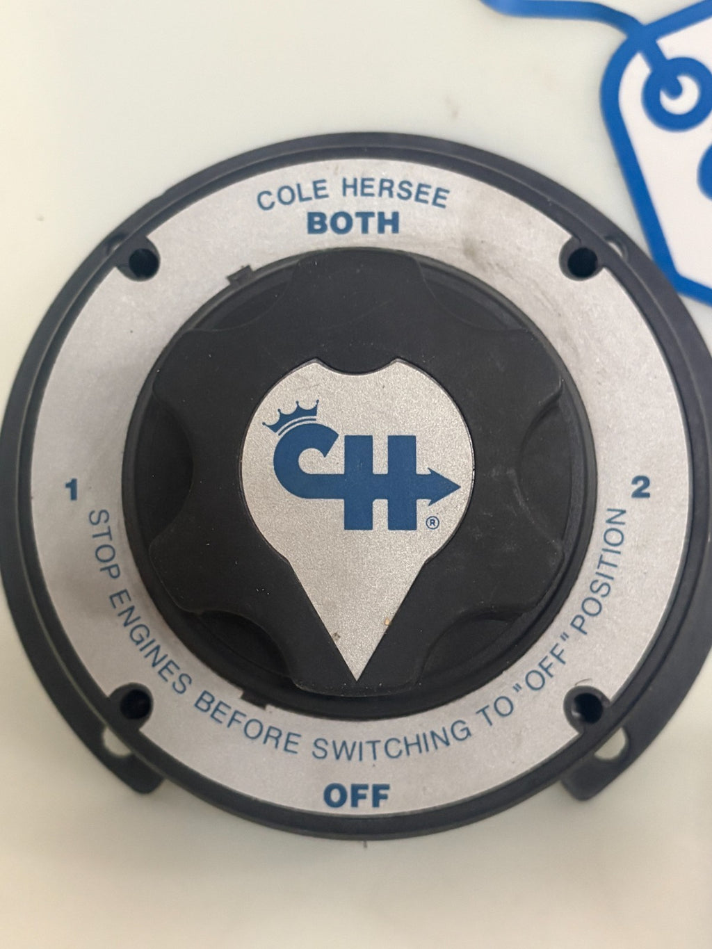 LOT OF 2 COLE HERSEE 2 BATTERY SELECTOR SWITCH1