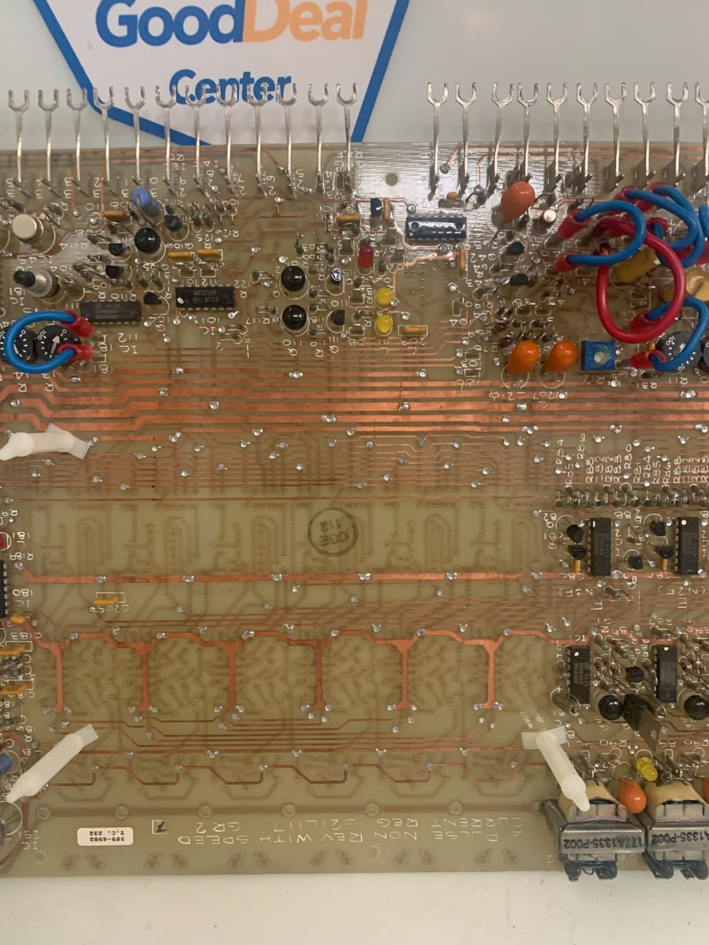 GE FANUC 6 PULSE NON REVERSING WITH SPEED CURRENT REGULATOR BOARD 621L117 GR 22