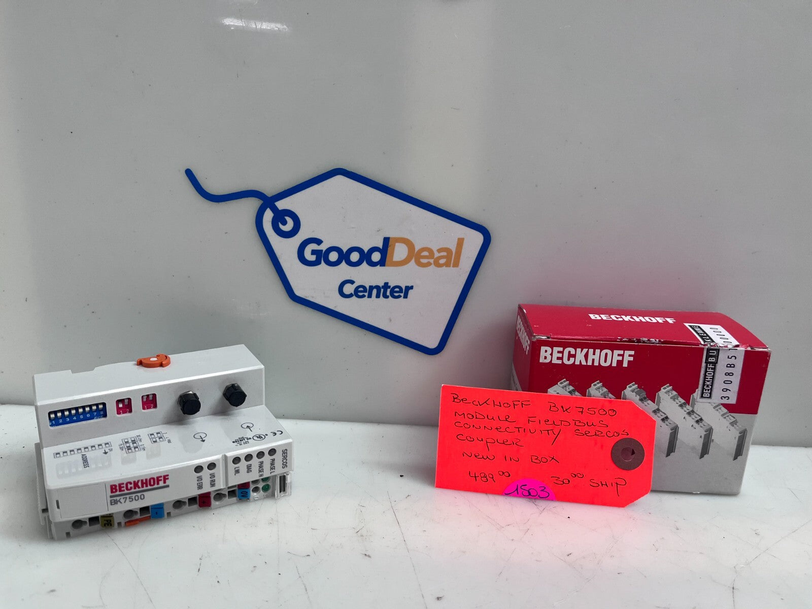 BECKHOFF BK7500  Module Filedbus Connectivity Sercos Coupler