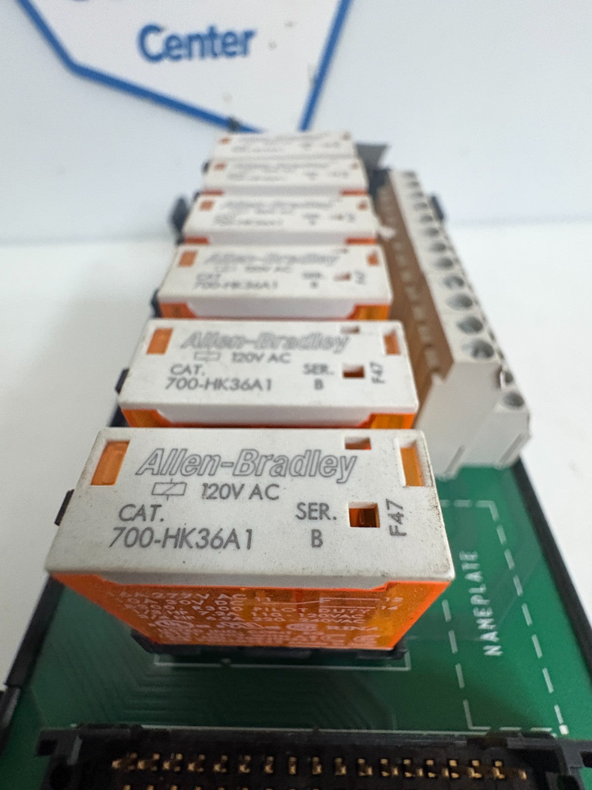 ALLEN BRADLEY RELAY MASTER MODULE 1492-XIM120-BR A