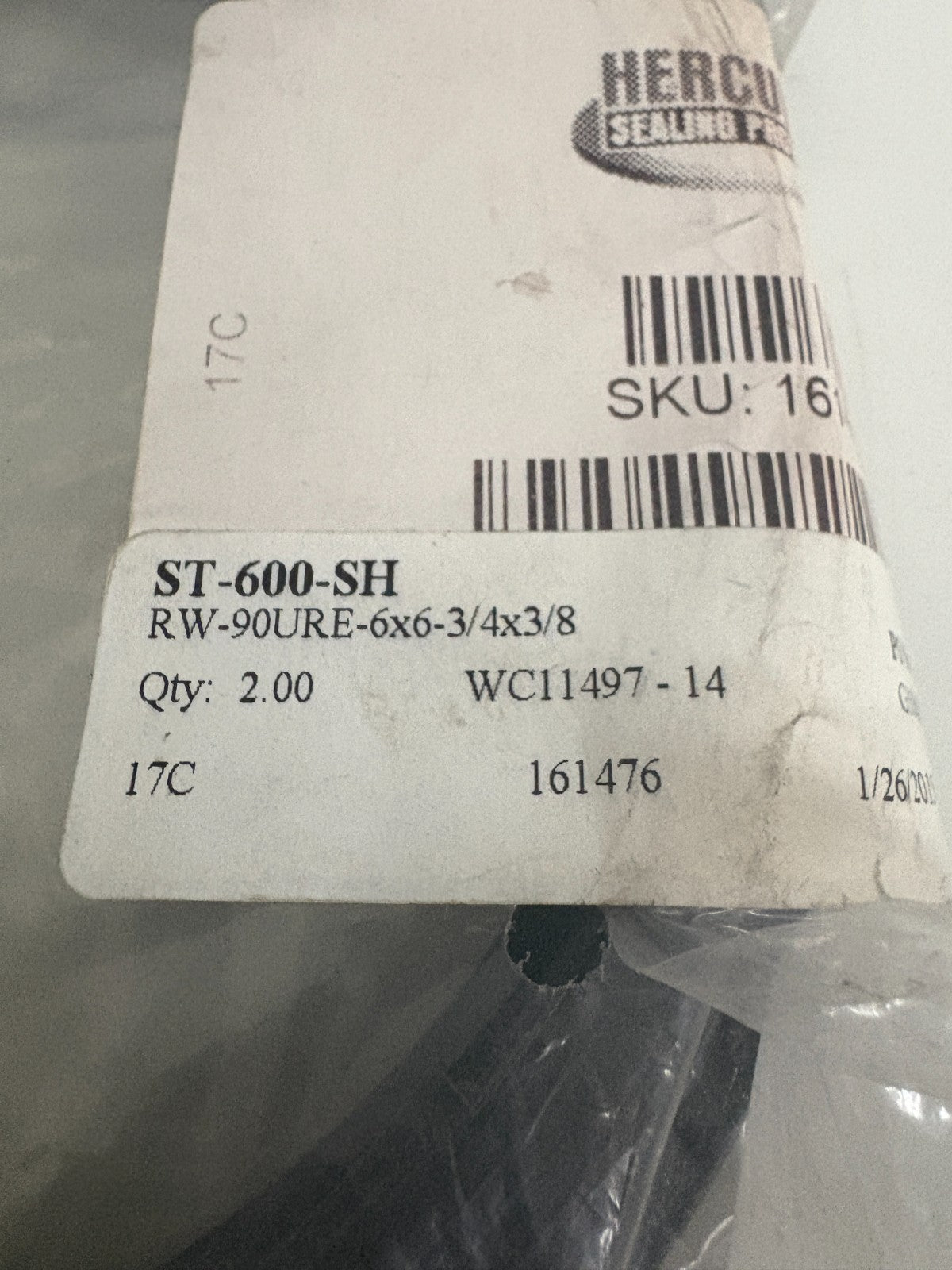 LOT OF 2 HERCULES SEAL ST-600-SH