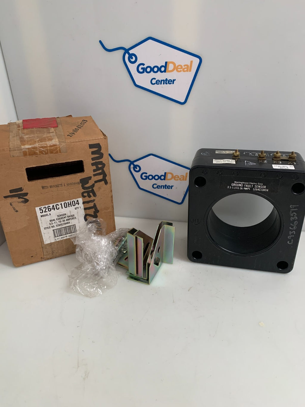 WESTINGHOUSE GROUND FAULT SENSOR 5264C10H04