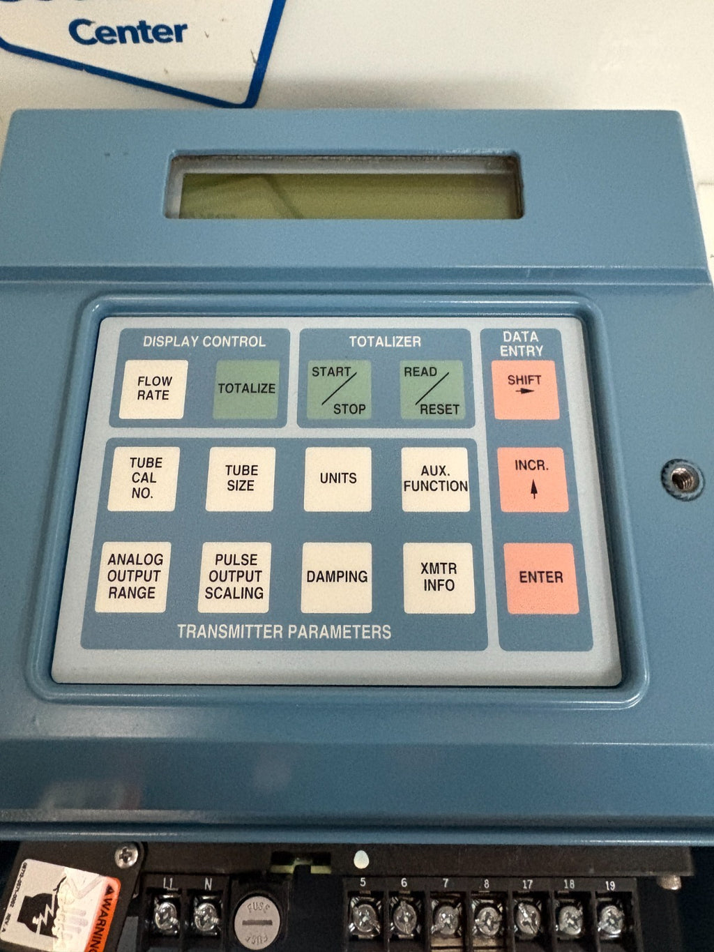 ROSEMOUNT MAGNETIC FLOWMETER TRANSMITTER 8712 HR12N0M43