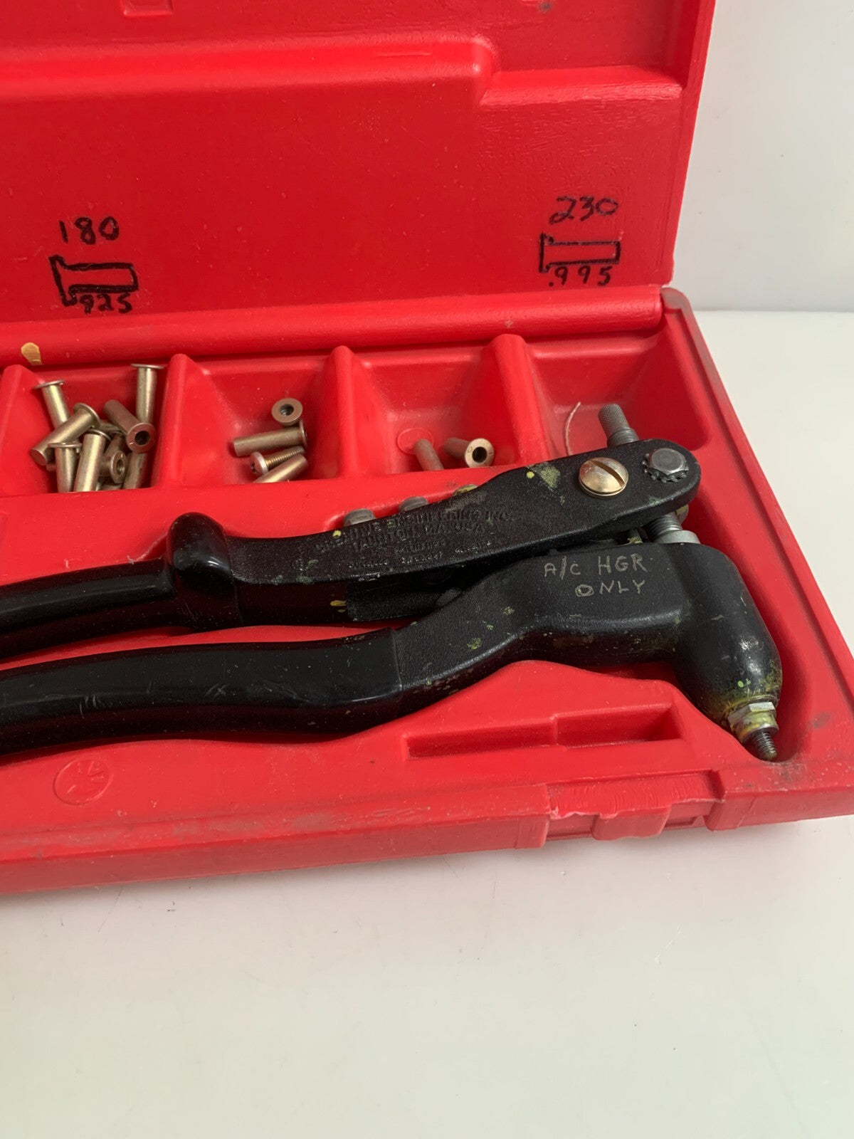 CREATIVE ENGINEERING THE NUTTER RIVET NUT GUN TOOL SET 200-RNK-1 IN CASE