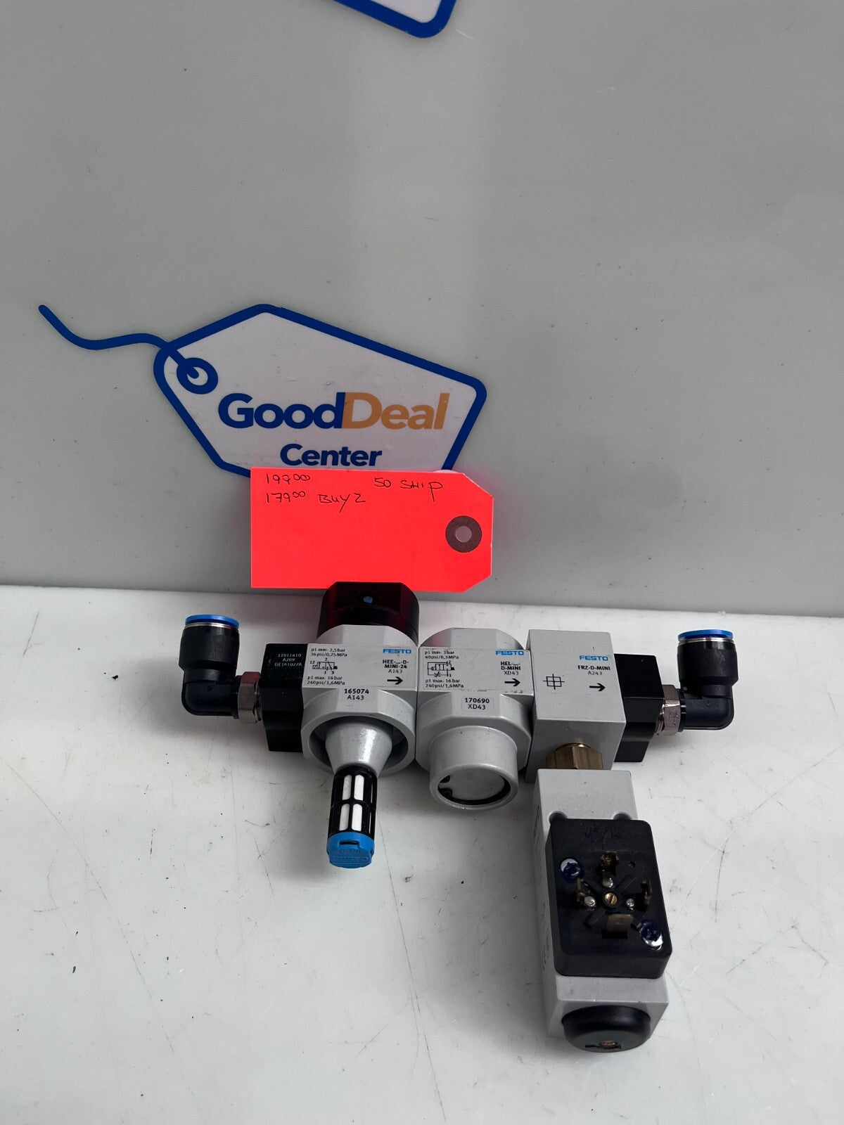 FESTO 11911410 Air Valve Assembly Maintenance unit D-Series