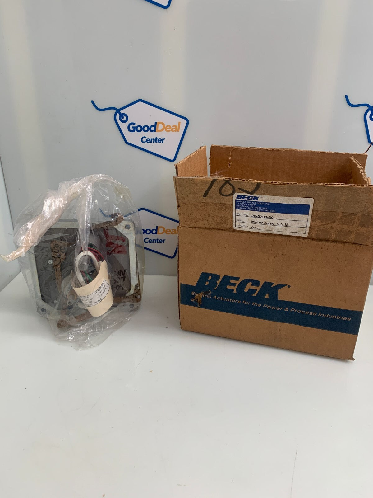 BECK  Motor Assembly .5 N.M.     20-2700-20