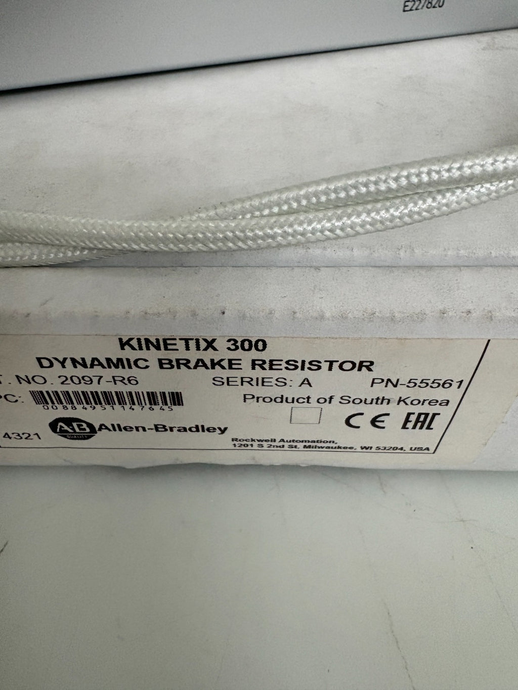 ALLEN BRADLEY KINETIX 300 DYNAMIC BRAKE RESISTOR #2097-R6 SER A3