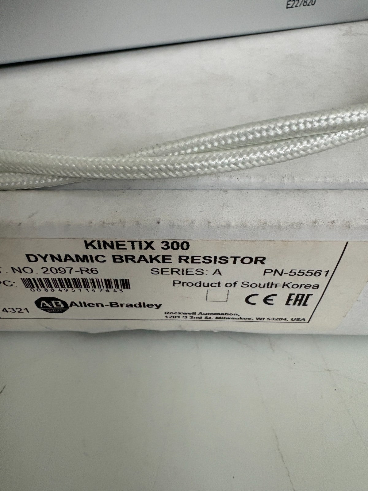 ALLEN BRADLEY KINETIX 300 DYNAMIC BRAKE RESISTOR #2097-R6 SER A3