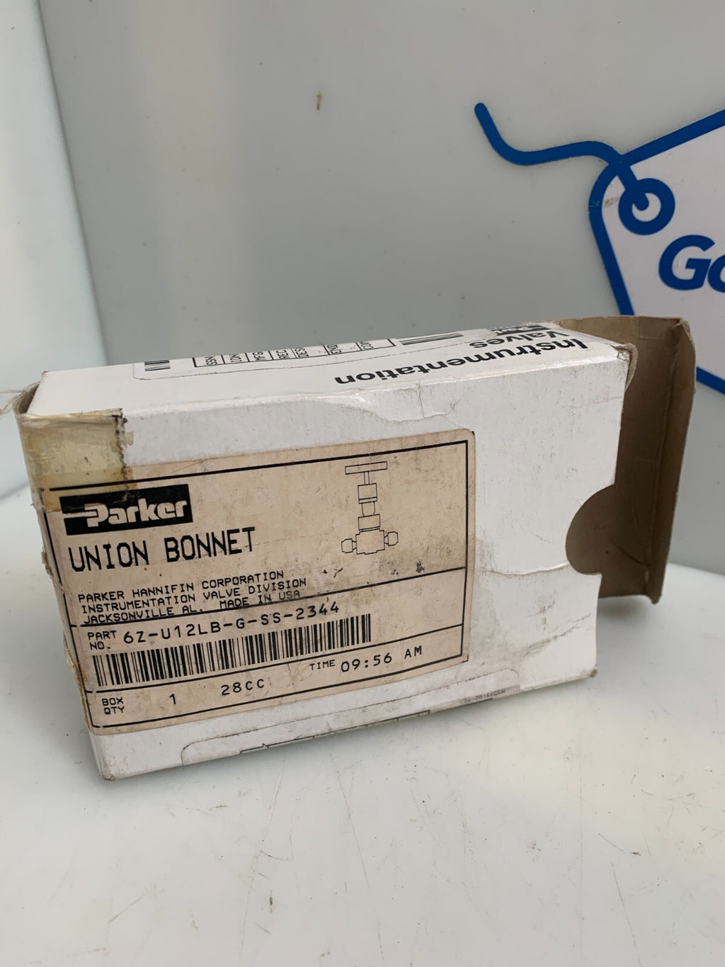 PARKER  62-K12LB-G-SS-2344  Union Bonnet 3/82
