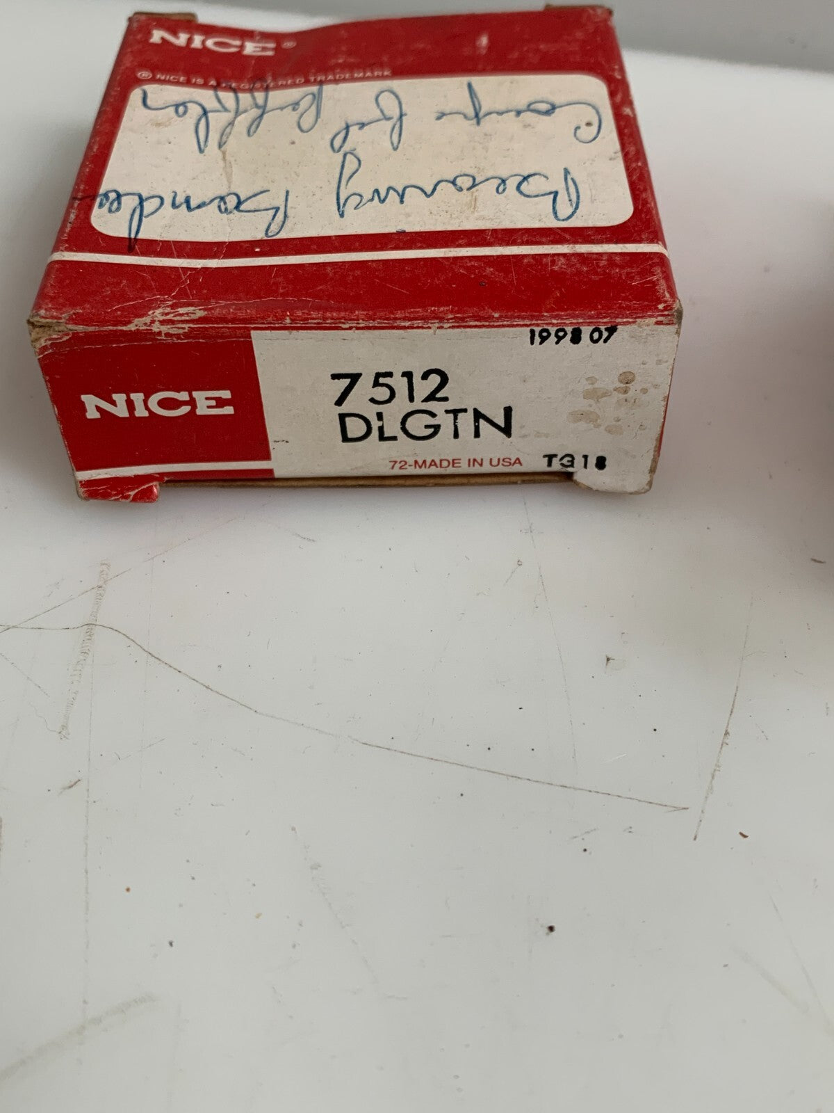 LOT OF 2 NICE SINGLE ROW BALL BEARING 7512 DLGTN2