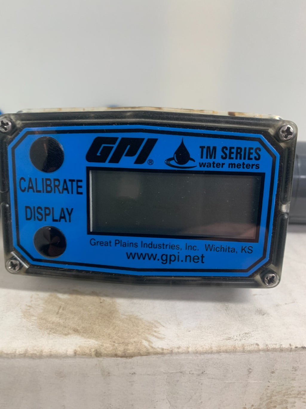 GPI TM SERIES ELECTRONIC WATER METERS LCD DISPLAY