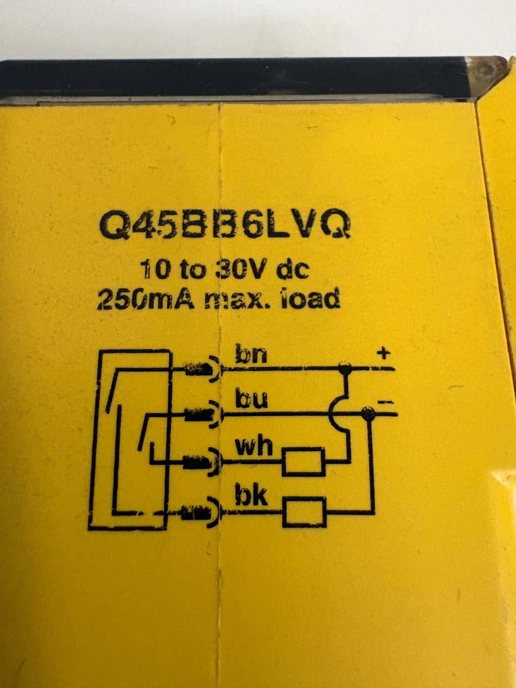 BANNER PHOTOELECTRIC SENSOR Q45BB6LVQ4