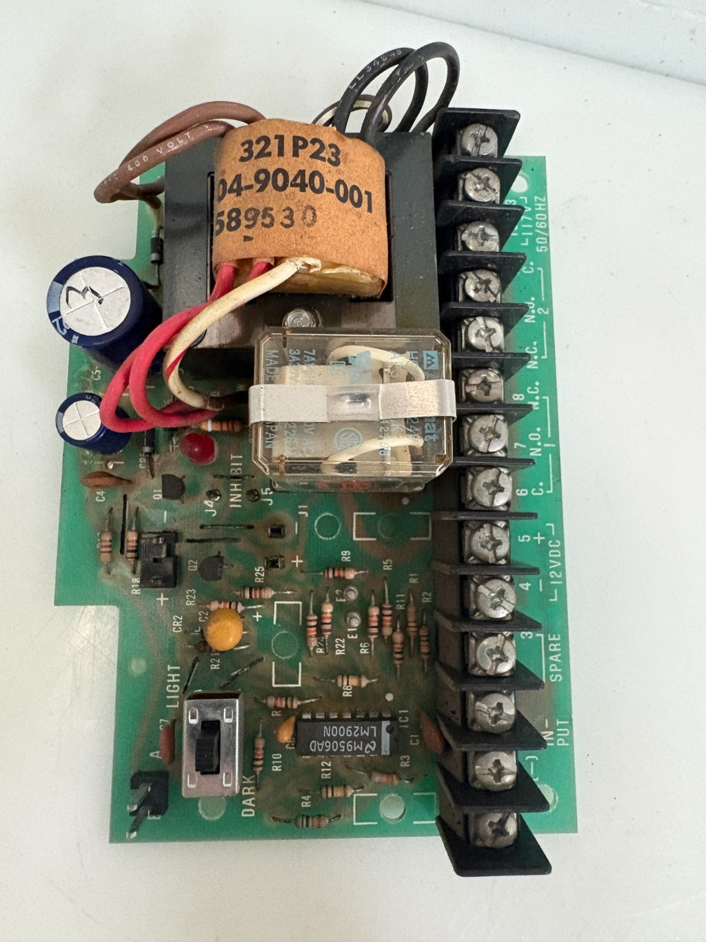WARNER ELECTRIC PHOTO SCANNER PLC CIRCUIT BOARD 701-9187-0021