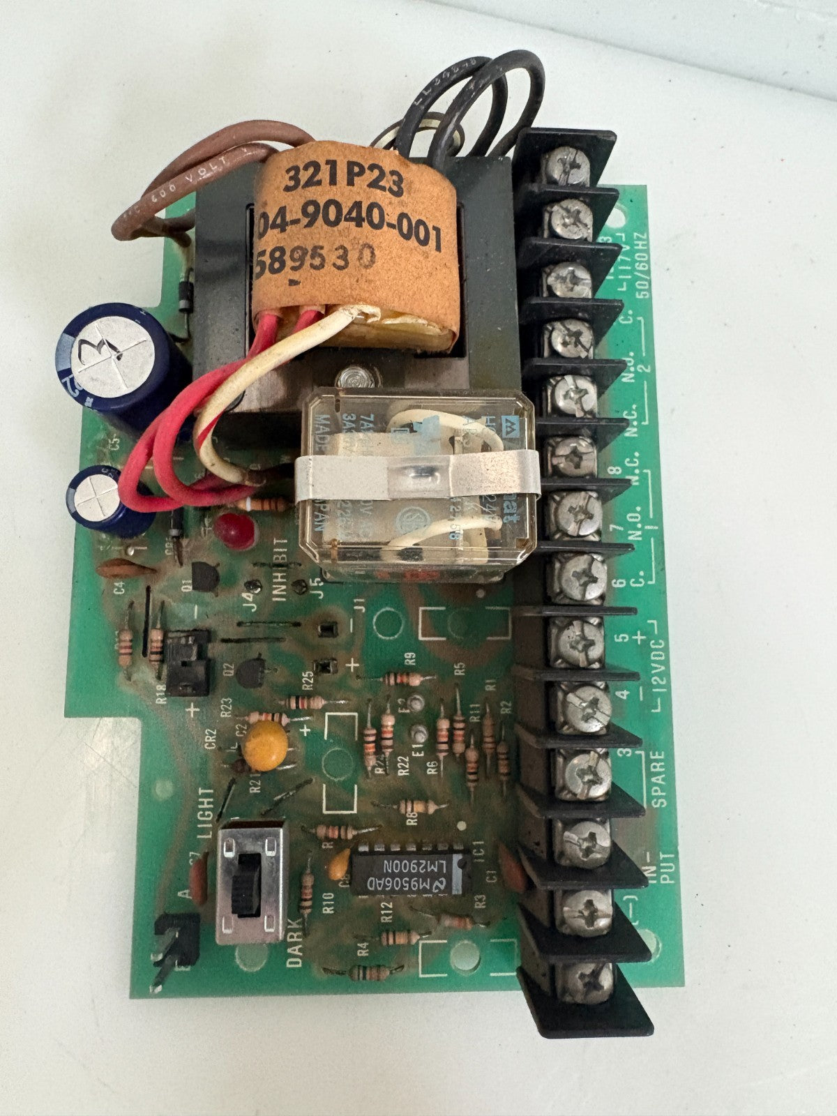 WARNER ELECTRIC PHOTO SCANNER PLC CIRCUIT BOARD 701-9187-0021