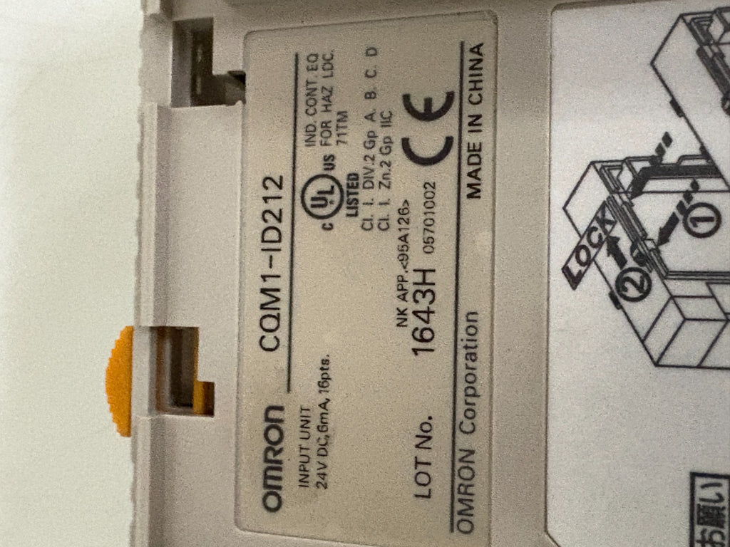 OMRON INPUT UNIT CQM1-ID2123