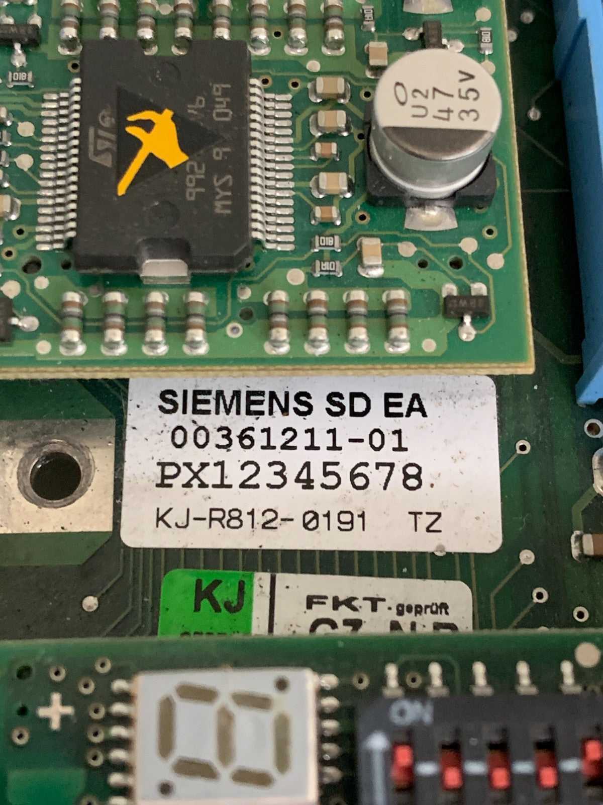 SIEMENS SD EA PORTAL HEAD DIST. 00361211-01
