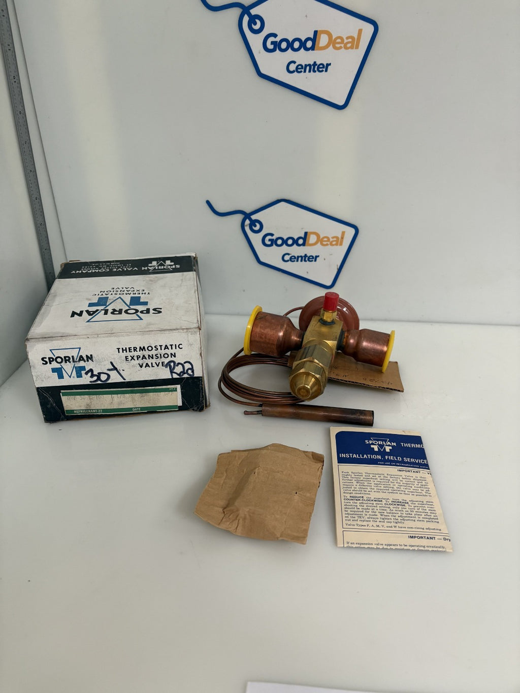 SPORLAN THERMOSTATIC EXPANSION VALVE OVE 30 CP100