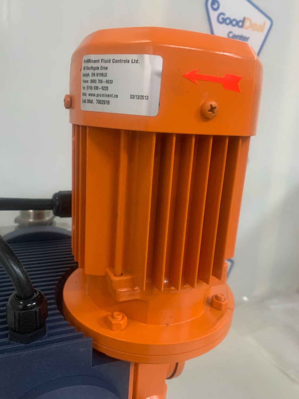 PROMINENT SIGMA METERING PUMP 27GPH W/S.STEEL BASE 81CAHO408488T8080UD011OC2