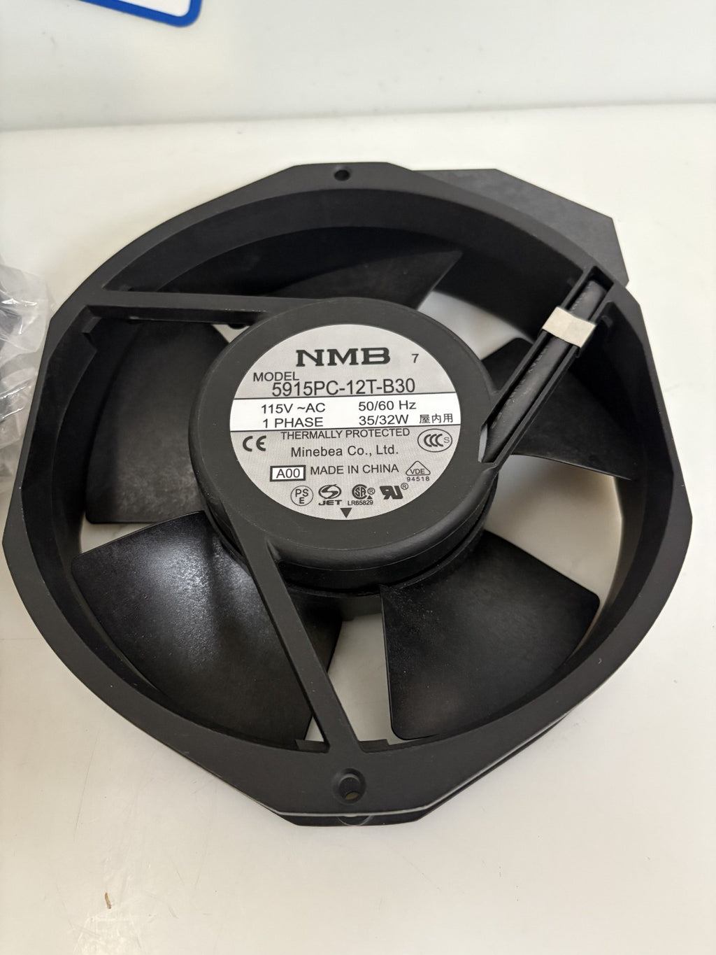 LOT OF 2 MINEBEA COOLING FAN 5915 PC-12T-B30