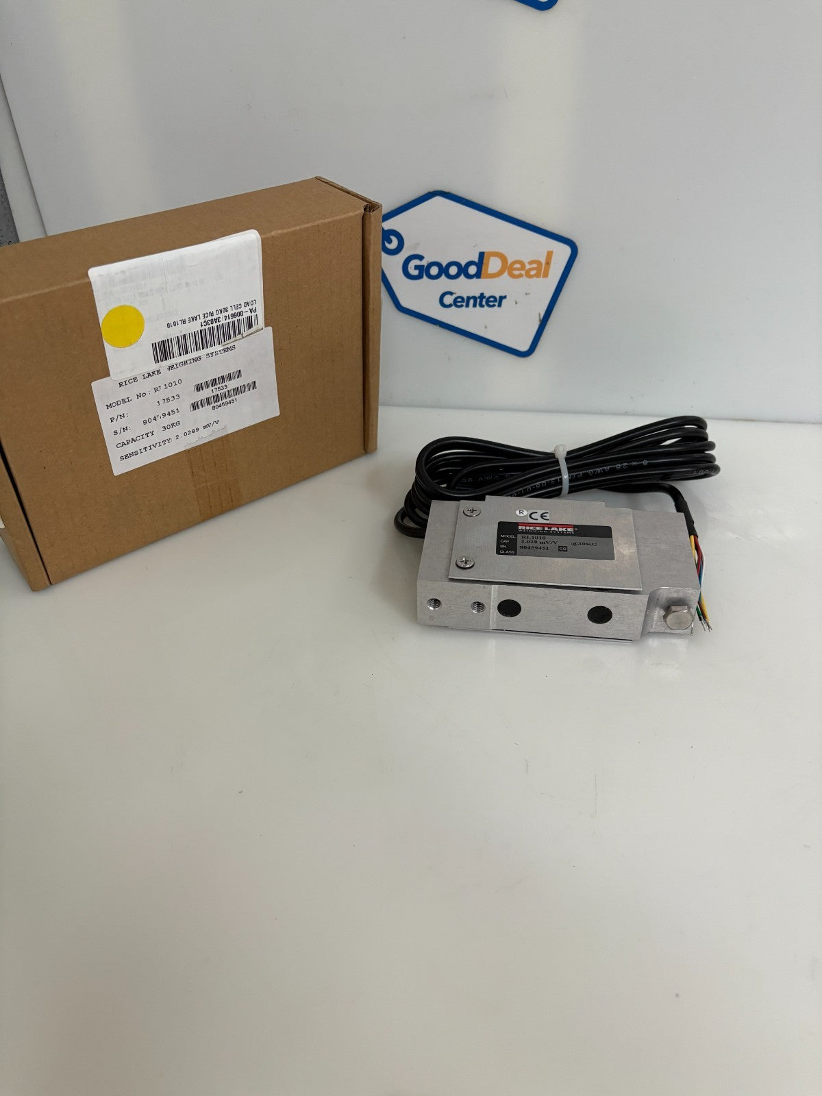 RICE LAKE 30KG LOAD CELL MODEL RL1010 #17533