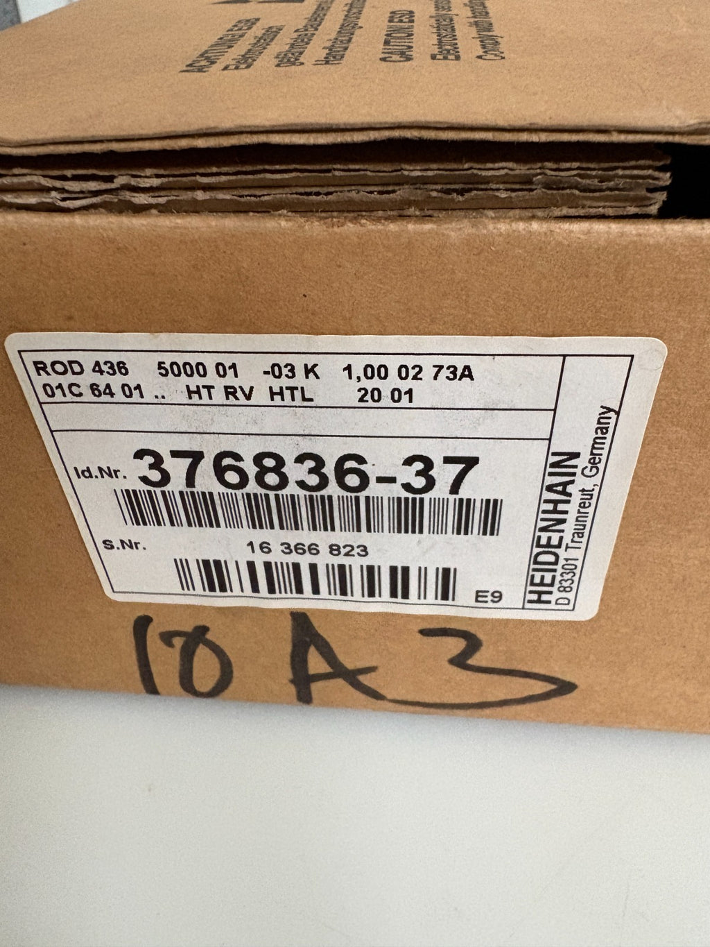 HEIDENHAIN LINE ENCODER 376836-37 ROD436 5000