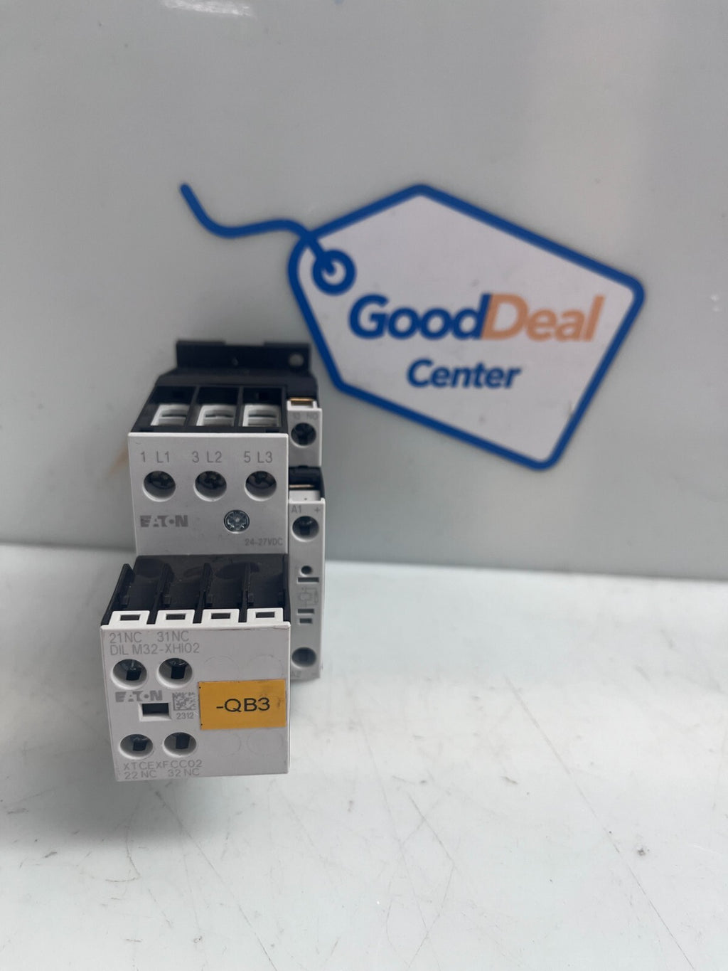 EATON/MOELLER   DIL M17-10 Contactor  XTCE018C10 w/DIL M32-XHI02