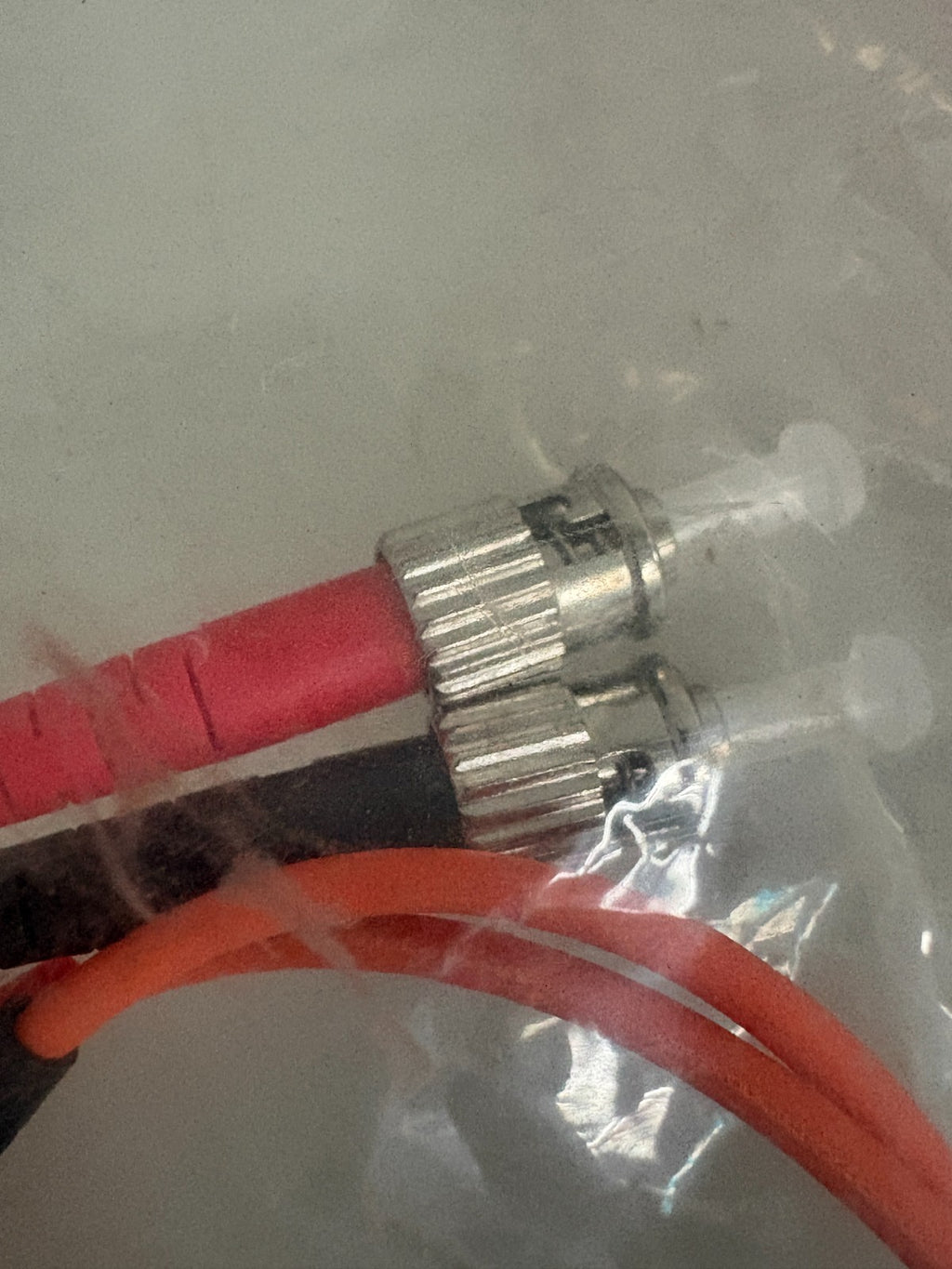 C2G MULTIMODE OPTIC FIBER CABLE MIX LOT 2X#37401 2M 1X#37430 1M 2X#37417 3M1