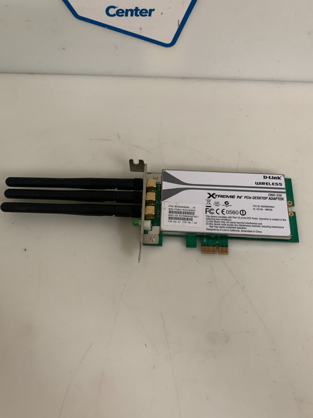D-LINK WIRELESS XTREME W/ANTENNAS BWA556NA A11