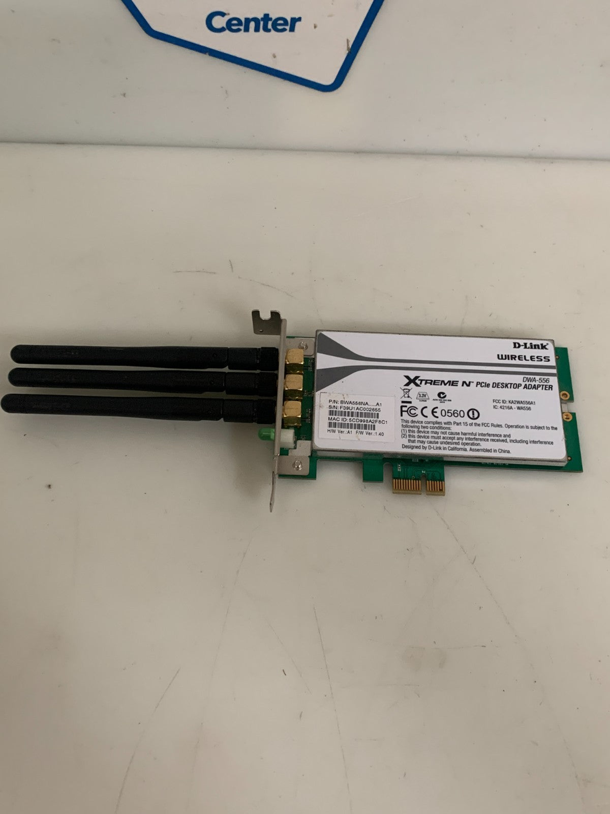 D-LINK WIRELESS XTREME W/ANTENNAS BWA556NA A11