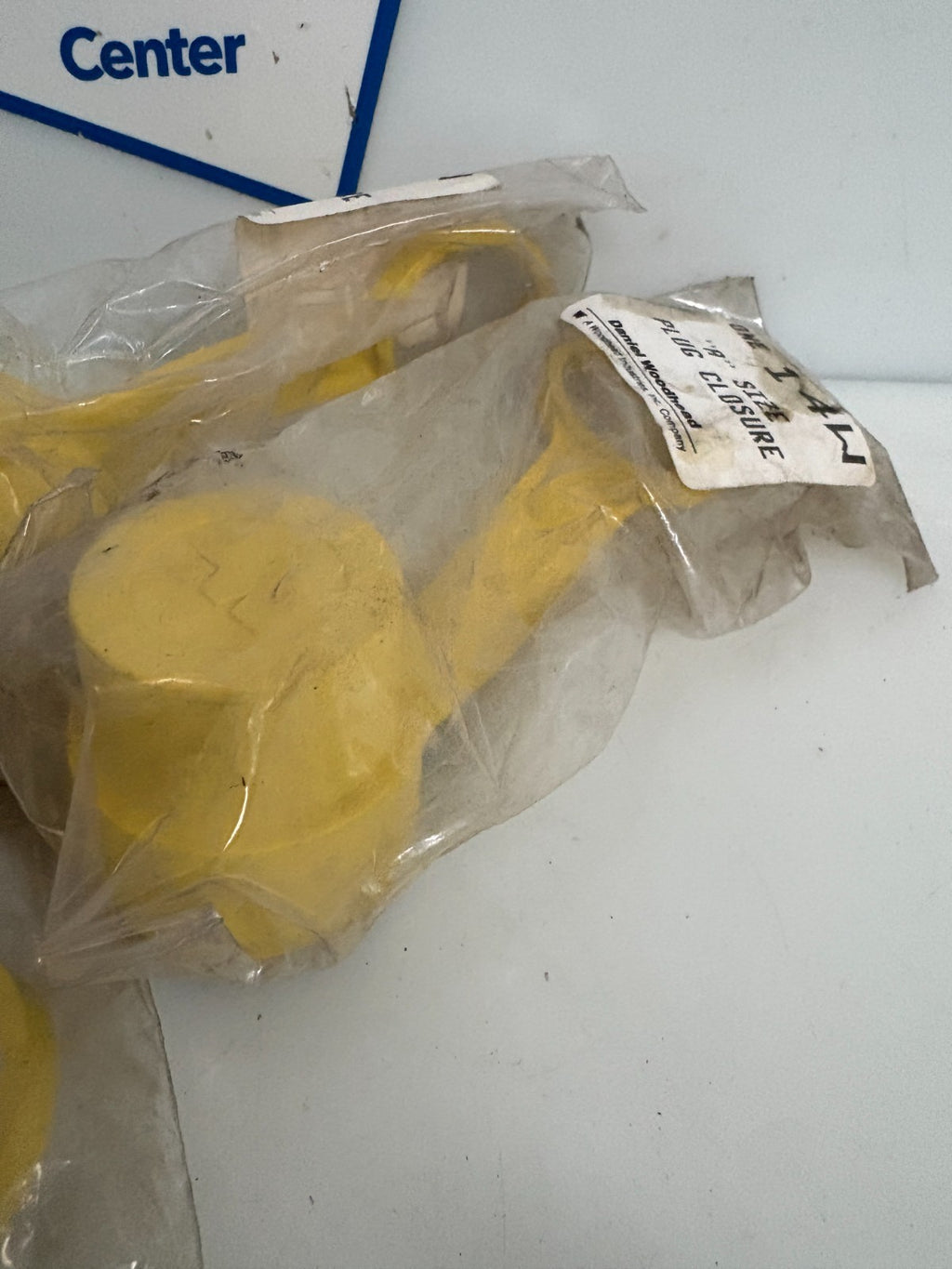 LOT OF 5 DANIEL WOODHEAD A SIZE PLUG CLOSURE 14W1