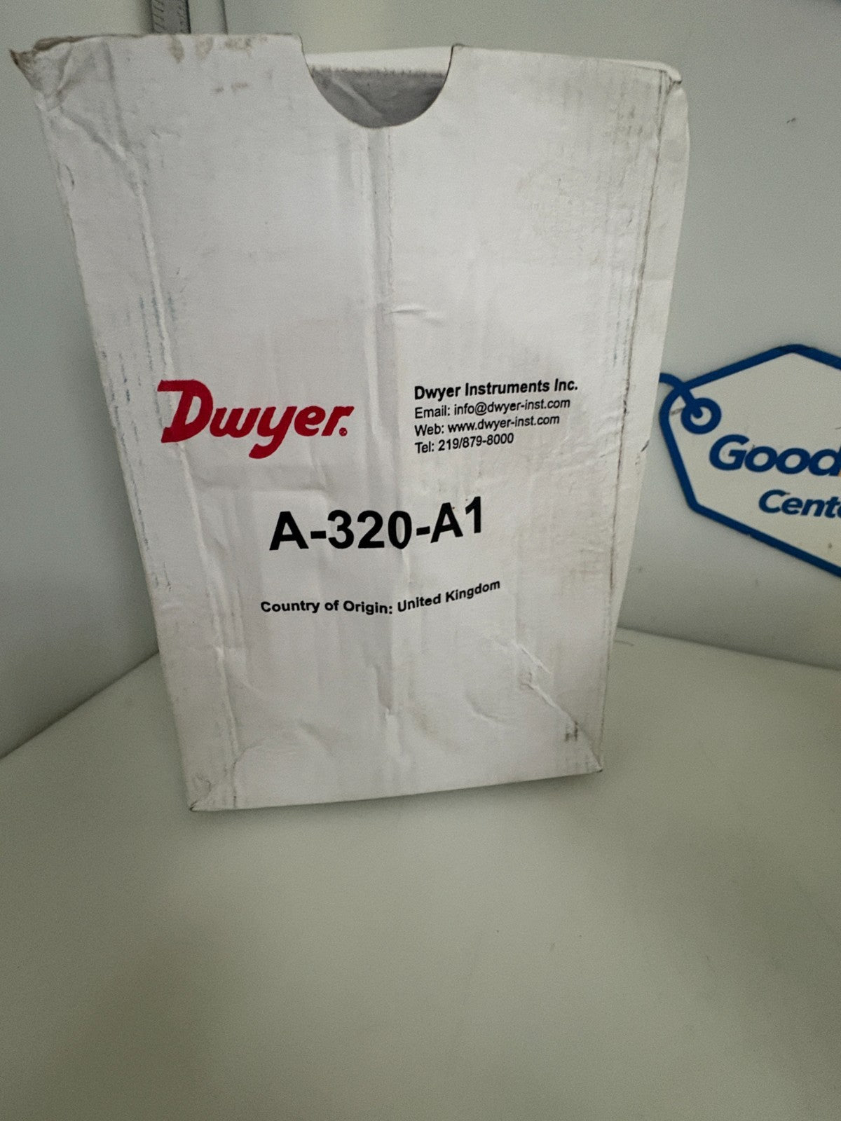 DWYER WATERPROOF ENCLOSURE A-320-A13